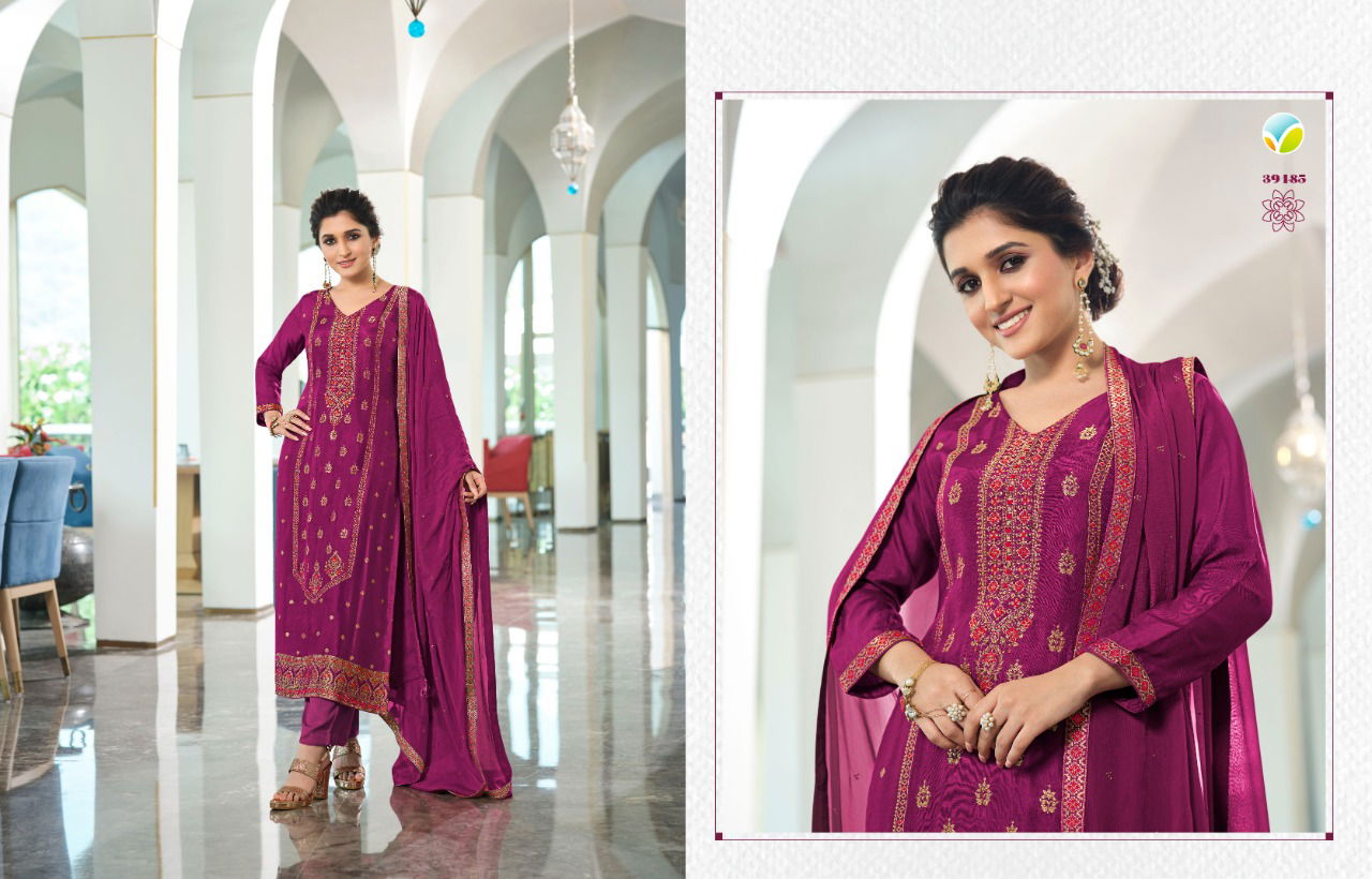 TUMBAA ZARI Heavy Wedding Wear Latest Designer Fancy Salwar Suit Collection